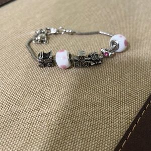 ** 3/$21 **  Mom to be charming handmade bracelet